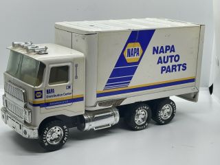 Vintage Nylint Napa City Delivery Box Truck Antique Rare Vtg Mechanic Garage