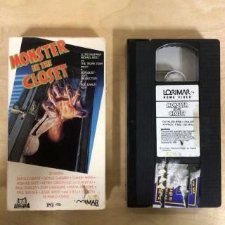Monster In The Closet - Donald Grant,  Denise Dubarry (1987 Troma) Rare Vhs Tape