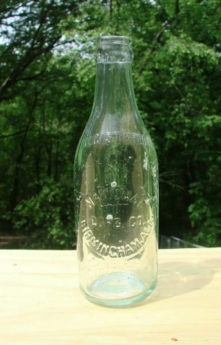 Rare National Dope Co Birmingham Alabama Crown Soda Bottle Ala 1909 - 1911