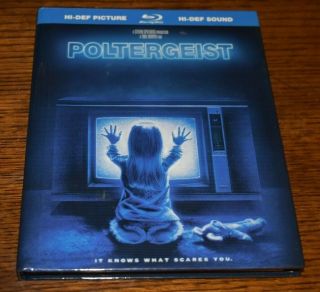 Poltergeist 1982 (blu - Ray Disc) Digibook Collector?s Edition Rare Wow