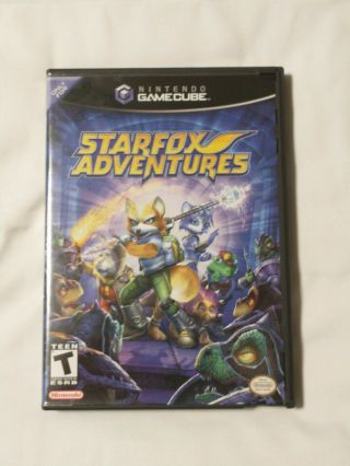 Starfox Adventures Nintendo Gamecube Game Rare And Oop