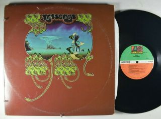 Yes Yessongs Rock 3xlp Atlantic Rare Columbia Club Edition Booklet