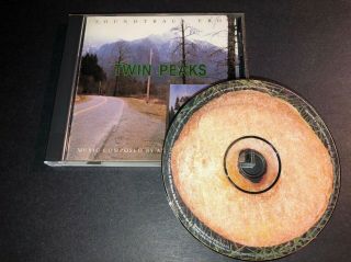 Twin Peaks Rare Promo Cd David Lynch Angelo Badalamenti Kyle Maclachlan Donut