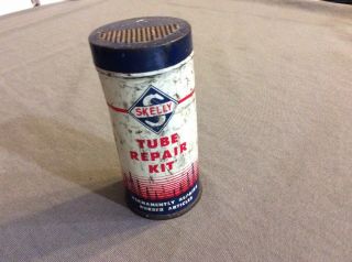 Vintage Rare Skelly Tube Repair Kit Tin Can Gas Oil Service Station