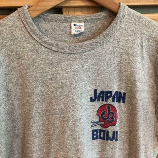 Rare Vtg 80s/90s Champion Japan Bowl College Football All Star Game T Shirt L
