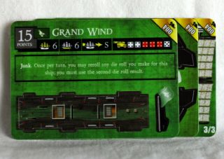 Wizkids - Pirates Csg Ccg South China Seas - Grand Wind 004 - Rare