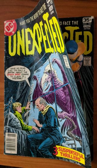 Dc Unexpected 185 35 - Cent Cover Rare Error Misprint Double Cover Comic Book
