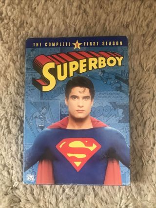 Superboy: The Complete First Season Dvd,  2006,  4 - Disc Set W/ Slip Cover Rare Oop