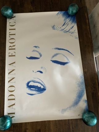 Madonna Erotica Album Official Poster Rare 38x26
