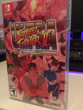Ultra Street Fighter Ii: The Final Challengers (nintendo Switch,  2017) Sf2 Rare