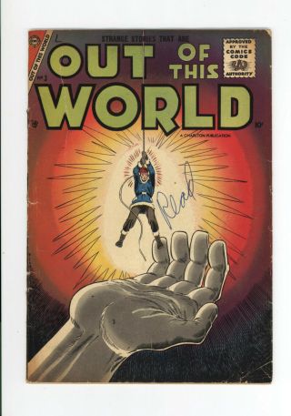 Out Of This World 3 Vg - Rare Issue - Steve Ditko Cover And Art - 1957