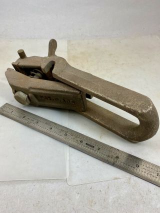 Vintage Aps Auto Body Pull Clamp,  Rare,  Nearly 10 " Long,  Usa
