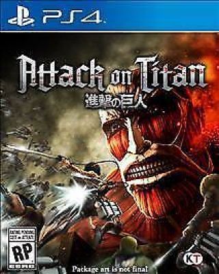 Attack On Titan (sony Playstation 4,  2016) Rare