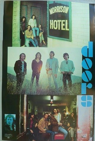 Rare The Doors 1985 Vintage Music Poster