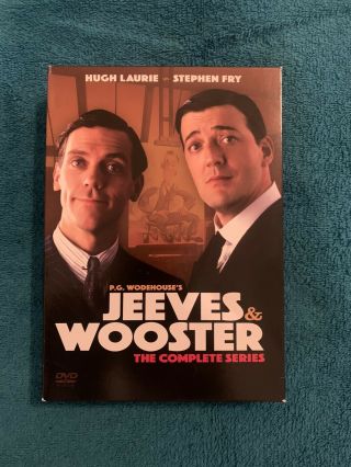 Jeeves & Wooster Complete Series 8 Dvd Box Set Hugh Laurie Rare Oop Like