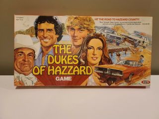 Vintage Rare 1981 Ideal The Dukes Of Hazzard Board Game Complete