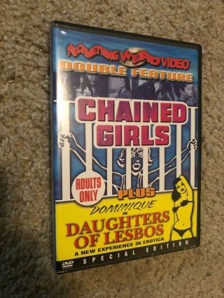 Chained Girls / Daughters Of Lesbos Something Weird Video Rare Dvd Cult Classic