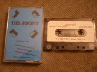 Very Rare Promo The Front Demo Cassette Tape Austin Texas Unreleased Agez 1992