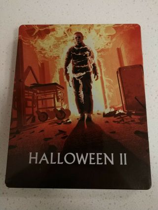 Halloween Ii 2 Steelbook Blu - Ray Limited Edition Oop Scream Factory Rare