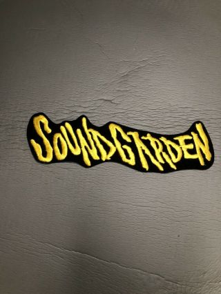 Soundgarden Patch 1990 