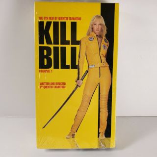 Kill Bill Vol.  1 Quentin Tarantino Rare Miramax Cult Film 2003 Vhs -