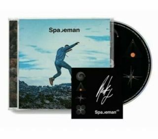 Nick Jonas Hand Signed Spaceman Cd Autograph Rare,  In Hand