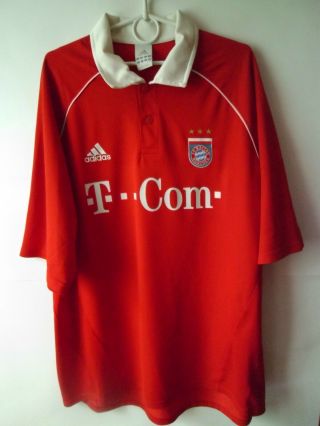 Very Rare 2005 - 06 Bayern Munich Home Shirt Jersey Xxl 2xl