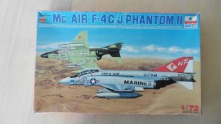 Rare Esci 1/72 Mcdonnell Douglas Mc Air F - 4c/j Phantom Ii Complete 9031
