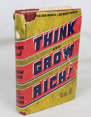 Napoleon Hill Think And Grow Rich 1954 Rare How Success Wealth Riches Carnegie