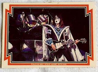 Rare 1978 / 1980 Kiss Australian Set Series 3 Ace Frehley / Eric Carr Card 22