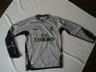 Vintage Rare Chelsea Umbro Long Sleeved Football Shirt Size Small V.  G.  C