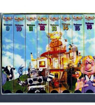 Pee - Wee ' s Playhouse Vol 9 - 16 Box Set VHS : Rare OOP Pee Wee Herman 8 TAPES 2