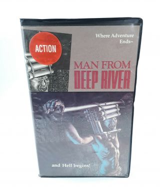 Man From Deep River Vhs 1977 Oop Rare Horror Gore Salvages Umberto Lenzi