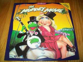 The Muppet Movie Laserdisc Ld Jim Henson Rare Color Jacket