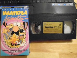 Rare Oop Incredible Manitoba Animation Vhs Video 1990 Canada Cartoon Big Snit,