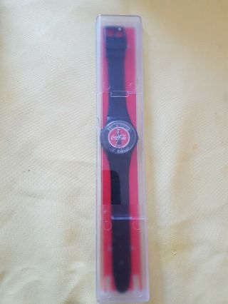 Vintage Coca Cola Watch,  1980s/90s,  Very Rare,  Swatch Style,