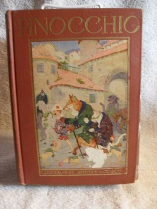Very Rare The Adventures Of Pinocchio C Collodi Illustrated Book John C.  Winston