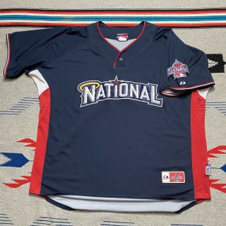 Rare 2010 Mlb All Star Game National League Bp Jersey Sz 2xl W/patch