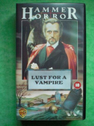 Lust For A Vampire (hammer Horror) Rare & Deleted