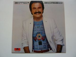 Giorgio Moroder E=mc2 Vinyl Lp Ex Con Very Rare Singapore Polydor Pressing 1979