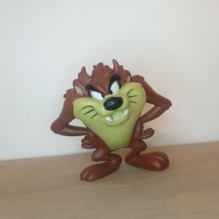 Vintage Warner Bros Looney Tunes Taz Tasmanian Devil Figure Toy 2 " Rare 2001