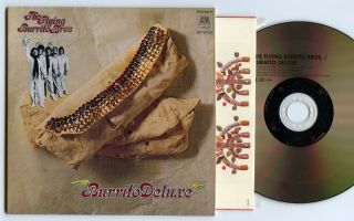 Rare Gram Parsons / Flying Burrito Bros.  Cd - Burrito Deluxe - Numbered,  Japan Press