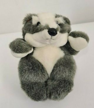 Rare Vintage Hornby Animals Of Farthing Wood Badger Plush Soft Toy 23cm Tall