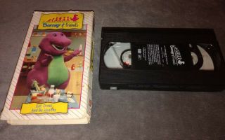 Barney & Friends Eat,  Drink,  And Be Healthy Time Life Vhs Rare