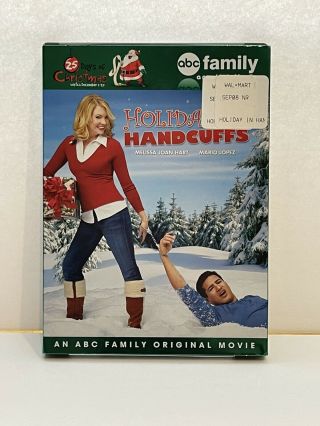 Holiday In Handcuffs Dvd - Abc Family,  Mario Lopez Melissa Joan Hart - Ln - Rare - Oop