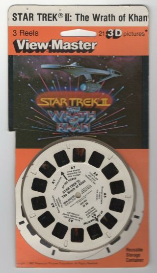 Star Trek Ii The Wrath Of Khan Rare View - Master Packet Opened