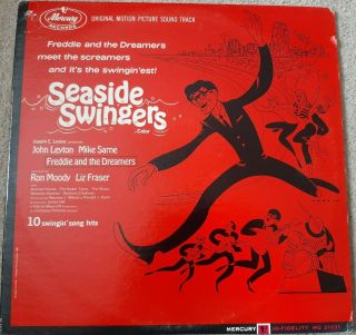 Seaside Swingers Soundtrack Vinyl Lp - Freddie And The Dreamers - Rare Mercury