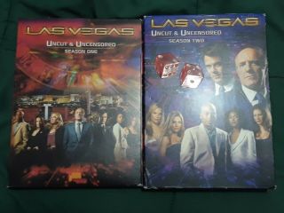 Las Vegas Uncut & Uncensored Dvd Season 1 & 2 Tv Series - Rare/oop
