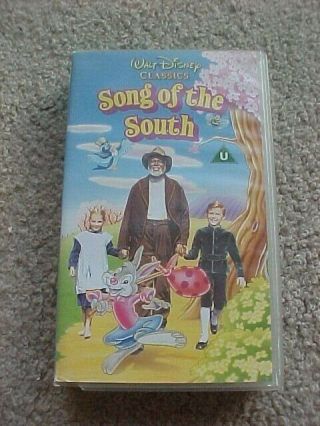 Song Of The South Vhs Vhs Pal Uk Release - Rare - Walt Disney Classics Vhs