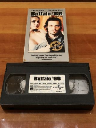 Buffalo ‘66 Vhs Rare Vincent Gallo & Christina Ricci